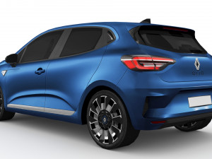 Renault Clio 2024 3D Model