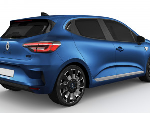Renault Clio 2024 3D Model