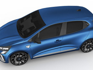 Renault Clio 2024 3D Model