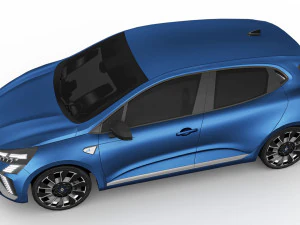 Renault Clio 2024 3D Model