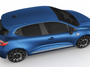 Renault Clio 2024 3D Model