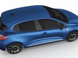 Renault Clio 2024 3D Model
