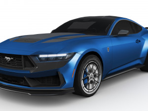 Ford-Mustang Dark Horse 2023 Modèle 3D