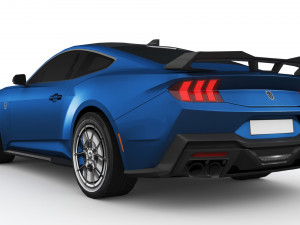 Ford-Mustang Dark Horse 2023 Modèle 3D