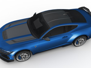 Ford-Mustang Dark Horse 2023 Modèle 3D