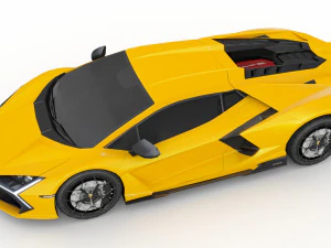 Lamborghini-Revuelto 2023 3D Model