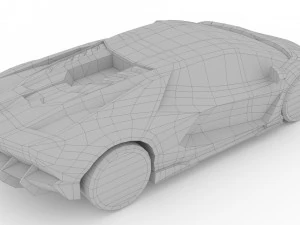 Lamborghini-Revuelto 2023 3D Model