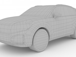 Volkswagen Touareg 2024 3D Model