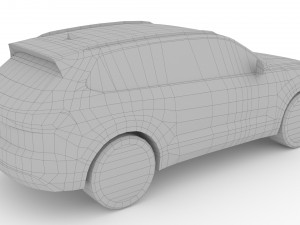 Volkswagen Touareg 2024 3D Model