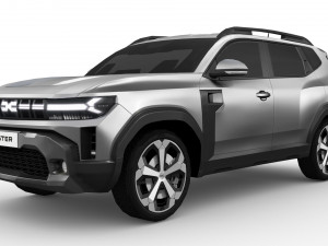 Dacia Duster 2024 3Dモデル