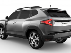 Dacia Duster 2024 3Dモデル