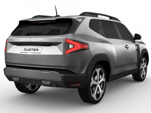 Dacia Duster 2024 3Dモデル