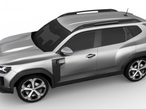 Dacia Duster 2024 3Dモデル