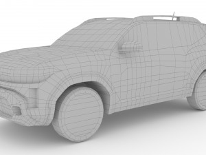 Dacia Duster 2024 3Dモデル