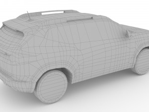 Dacia Duster 2024 3Dモデル