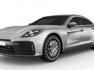 Porsche Panamera 2024 3D Model