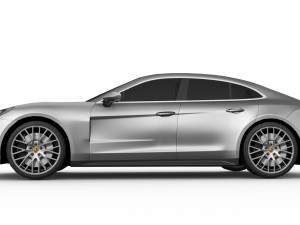 Porsche Panamera 2024 3D Model