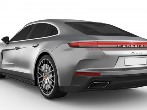 Porsche Panamera 2024 3D Model