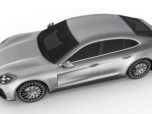 Porsche Panamera 2024 3D Model