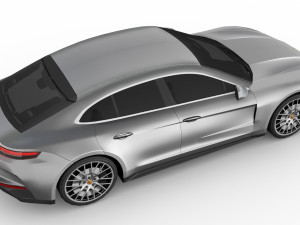 Porsche Panamera 2024 3D Model
