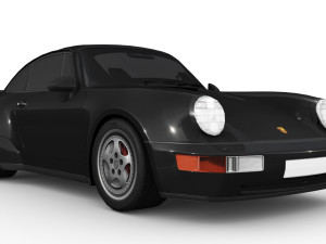 Porsche 911 964 Turbo 1993 3D Модель