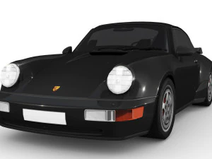 Porsche 911 964 Turbo 1993 3D Model