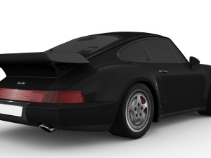 Porsche 911 964 Turbo 1993 Model 3D