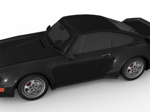 Porsche 911 964 Turbo 1993 Model 3D
