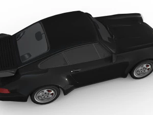 Porsche 911 964 Turbo 1993 3D Model