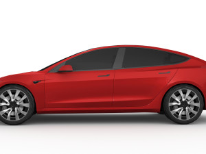 Tesla Model 3 2024 3D Модель