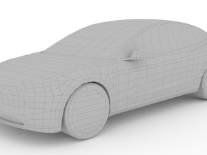 Tesla Model 3 2024 3D Модель