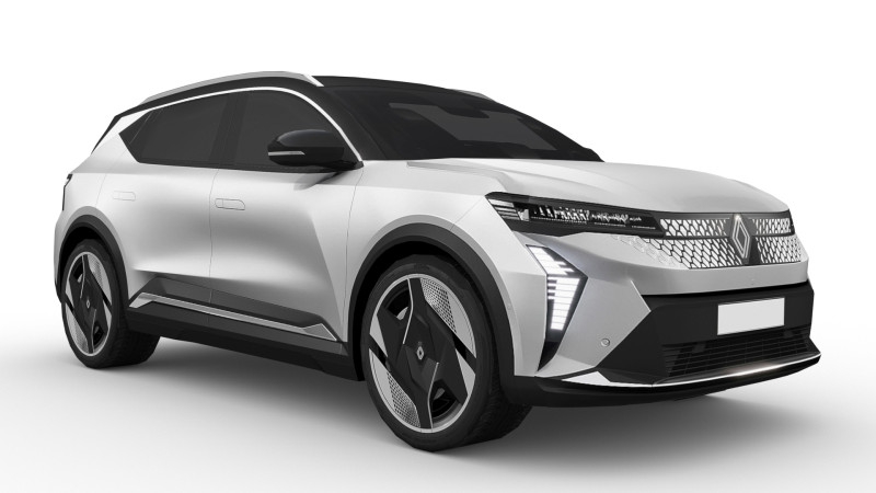 Renault Scenic E-Tech 2024 Model 3D .c4d .max .obj .3ds .fbx .stl .blend 