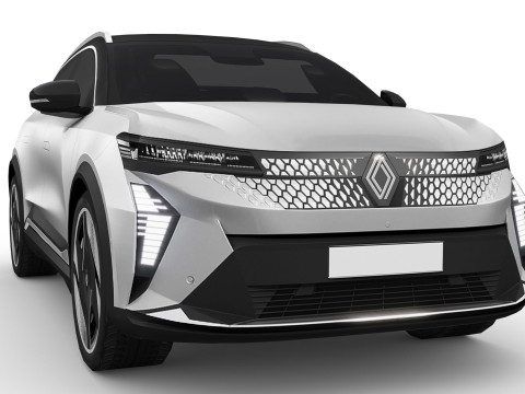 Renault Scenic E-Tech 2024 Model 3D