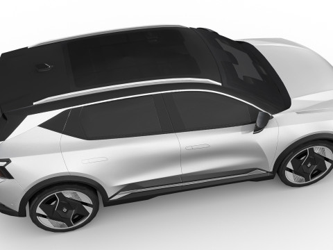 Renault Scenic E-Tech 2024 Model 3D