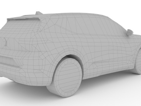 Renault Scenic E-Tech 2024 Model 3D