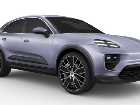Porsche Macan 4 Electric 2024 Modelo 3D