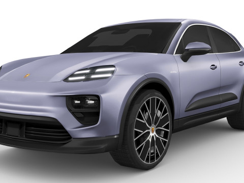 Porsche Macan 4 Electric 2024 Modello 3D