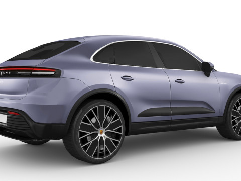 Porsche Macan 4 Electric 2024 Modello 3D