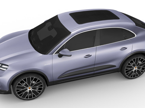 Porsche Macan 4 Electric 2024 Modello 3D