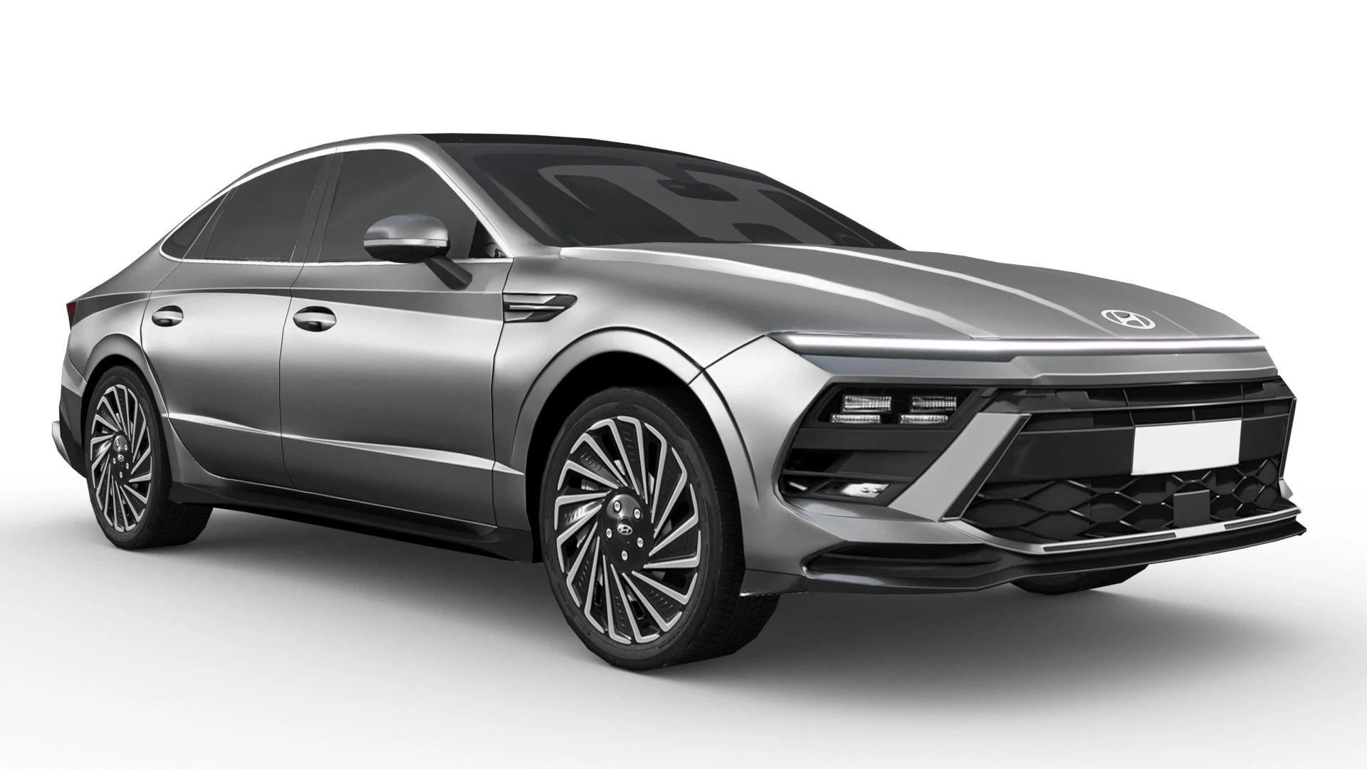 Hyundai Sonata 2024 Modello 3D .c4d .max .obj .3ds .fbx .stl .blend 