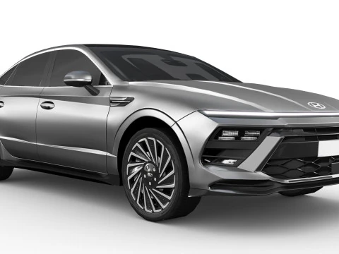 Hyundai Sonata 2024 Modello 3D
