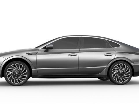 Hyundai Sonata 2024 Modello 3D
