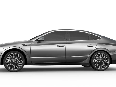 Hyundai Sonata 2024 Modello 3D