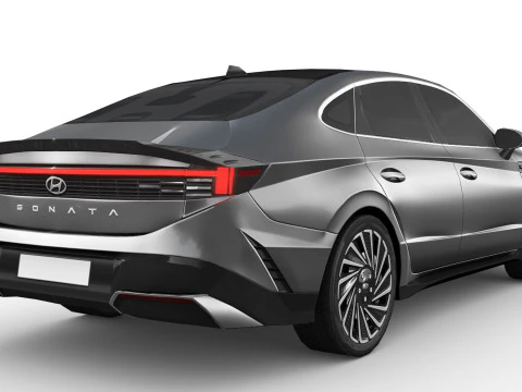 Hyundai Sonata 2024 Modello 3D