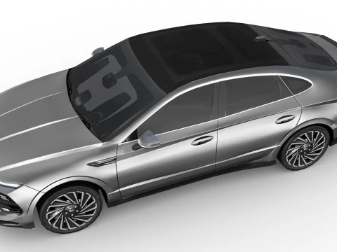 Hyundai Sonata 2024 Modello 3D
