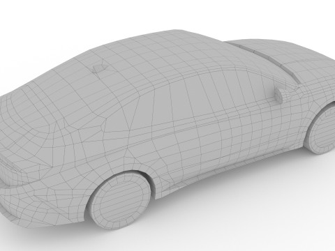 Hyundai Sonata 2024 Modello 3D