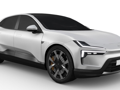 Polestar 4 2024 Modelo 3D