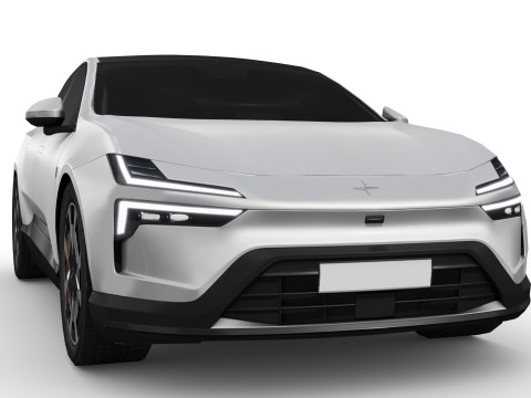 Polestar 4 2024 3D Model