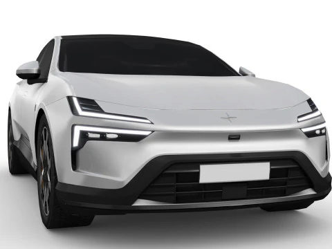 Polestar 4 2024 3D Model