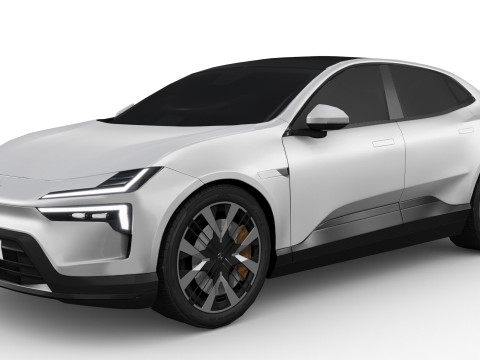 Polestar 4 2024 3D Model